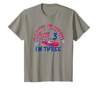 Can’t Catch Me I’m Three Racing Birthday Boy T-Shirt