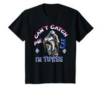 Can’t Catch Me I’m Three Racing Birthday Boy T-Shirt