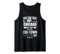Can take the Boy Out of Chicago State Chi-Town Pride Proud Tank Top
