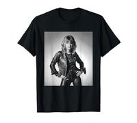 Can The Can Singer Suzi Quatro by Allan Ballard T-Shirt