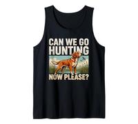 Can We Go Hunting Now Please Brittany Spaniel Tank Top