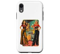 Can We Talk In The Kitchen Dump Him Women Retro Vintage Case for iPhone XR
