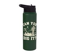 Can You Dig It? Gothic Cemetery Humor Stainless Steel Insulated Water Bottle