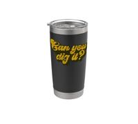 Can You Dig It? Vintage 70S 80S Stainless Steel Insulated Tumbler