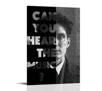 Can You Hear The Music Poster Design Painting for Living Room Bed Room Wall Art Aesthetic Cover Poster 08x12inch(20x30cm) Frame-style