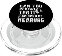 Can You Repeat That? Hearing Aids PopSockets PopGrip for MagSafe