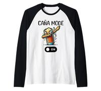 Caña Mode On Raglan Baseball Tee