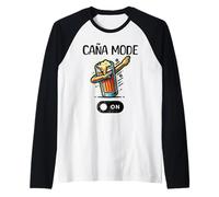 Caña Mode On Raglan Baseball Tee