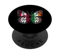 Canada and Ireland Mix Butterfly Half Canadian half Irish PopSockets Adhesive PopGrip