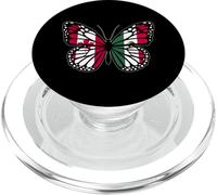 Canada and Mexico Mix Butterfly Half Canadian half Mexican PopSockets PopGrip for MagSafe