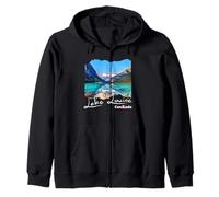Canada Banff Lake Louise Zip Hoodie