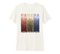 Canada British Columbia Canadian, Forest Landscape Premium T-Shirt