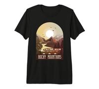 Canada British Columbia Canadian Rocky Mountains Premium T-Shirt