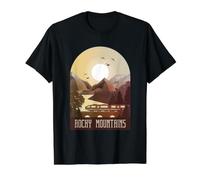 Canada British Columbia Canadian Rocky Mountains Value Graphic T-Shirt
