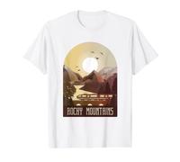 Canada British Columbia Canadian Rocky Mountains Value Graphic T-Shirt