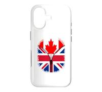 Canada British Flag - Canadian Britain UK Zipper Case for iPhone 17