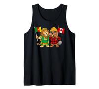 Canada Cameroon Flag Canadian Cameroonian Roots Tank Top