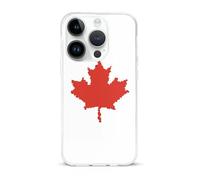 Canada Canadian Flag Fragments Case Compatible with iPhone 15 15 Air 15 Pro 15 Pro Max Protective Cover