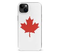 Canada Canadian Flag Fragments Case Compatible with iPhone 15 15 Air 15 Pro 15 Pro Max Protective Cover