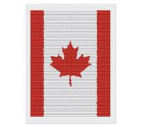 Canada Canadian Flag Fragments Diamond Art Painting Kits for 5D Gem Arts Paint Picture Home Wall Decor
