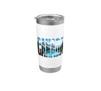 Canada Canadian Roots Souvenir Stainless Steel Insulated Tumbler
