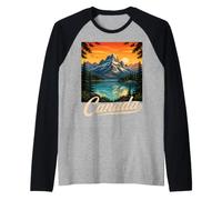 Canada Canadian Souvenir Raglan Baseball Tee