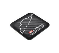 Canada Circuit Gilles Villeneuve Coaster - Racing Track Layout - Formula - Grand Prix - Gift Ideas - Motorsport Art Decor - Canandian GP - Race Enthusiast Memorabilia - Coffee Tea Square Placemat