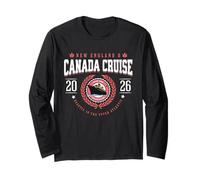 Canada Cruise New England 2026 Vacation Souvenir Long Sleeve T-Shirt