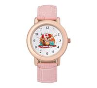 Canada Day Groundhog Wrist Watches for Women Men Quartz Stainless Steel Watch Easy to Read