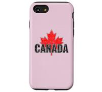 Canada Distressed Proud Canadian Flag Grunge Maple Leaf Case for iPhone SE (2020) / 7/8