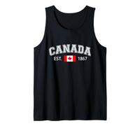 Canada Est.1867 Flag EH Leaf Canadian Independence Day pride Tank Top