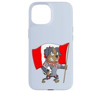 Canada Fan Dog Case for iPhone 15