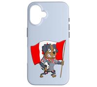 Canada Fan Dog Case for iPhone 16