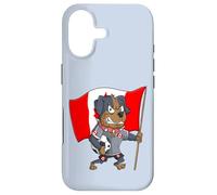 Canada Fan Dog Case for iPhone 17