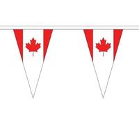 Canada Flag Bunting 5M Triangle Large 12 Flags FlagSuperstore
