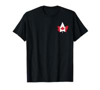Canada Flag Canadian Flag Pocket Patriotic Mens Kids Womens T-Shirt