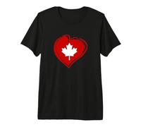 Canada Flag Canadian Vacation - Hiking & Outdoor Maple Leaf Premium T-Shirt