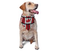 Canada Flag Dog Bandana Pet Triangle Scarf Cats Bibs Adjustable Pets Kerchief 11.8X27.5 Inch