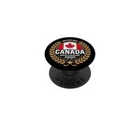 Canada Flag Graphic Great White North Resilient Dominion PopSockets Adhesive PopGrip