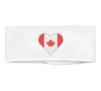 'Canada Flag Love Heart' Beauty Head Band/Hair Band (HB00037664)