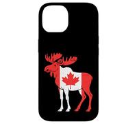 Canada Flag Moose Case for iPhone 14