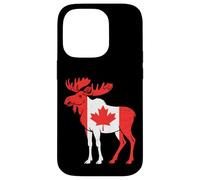Canada Flag Moose Case for iPhone 14 Pro