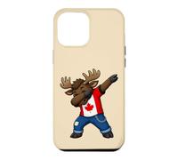 Canada Flag Moose Dabbing Case for iPhone 12 Pro Max
