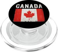Canada Flag Retro Vintage PopSockets PopGrip for MagSafe