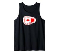Canada Flag Rock Climbing Carabiner Tank Top