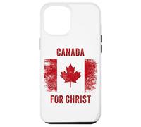 Canada for Christ - Canadian Flag Cross Revival Graphic Case for iPhone 12 Pro Max