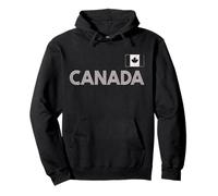Canada Gift Flag Varsity Canadian Toronto Retro Vintage Pullover Hoodie