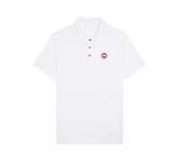Canada Goose Beckley Logo Piqué Cotton Polo Shirt - White - XL
