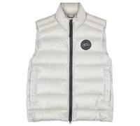 Canada Goose Crofton Light Grey Quilted Shell Gilet, Men's Designer Gilet, Male - Xxl