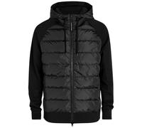 Canada Goose Hybridge Huron Hooded Shell and Cotton Jacket - Black - S